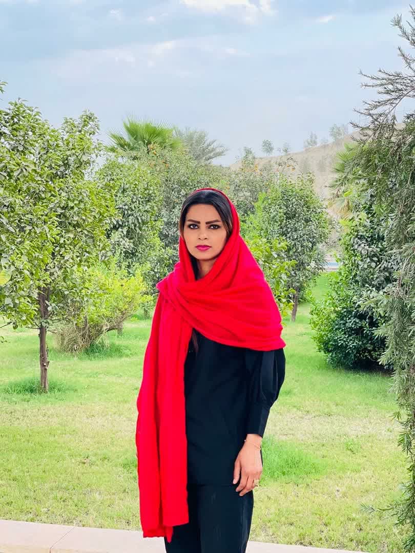 خانم کلثوم تنومند بازیگر گروه نمایشی آنامیس میناب